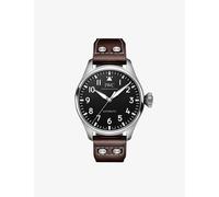 Iwc Schaffhausen Mens Brown Iw329301 Big Pilot's Stainless-steel and Leather Automatic Watch 43mm