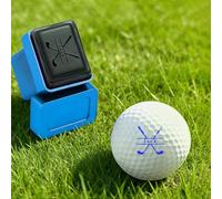 Iwe Personalised Golf Stamps - Custom Golf Marker with Name, Logo, Waterproof Refillable Ink, Golf Accessories Gifts for Men, Dad, Golfer (Golf Stamps)