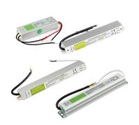 IWEBQSAP AC110V-260V to DC12V/24V 10W 20W 30W 50W 80W 100W IP67 Waterproof LED Transformer Electronic Aluminum Alloy Drive Power Supply(36W,DC 12V)