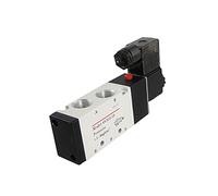 IWEBQSAP Air Solenoid Valve AC220V 4.8W 1/2PT 2Position 5Way