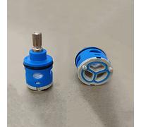 IWEBQSAP faucet cartridge replacement 22/25/26/28/33/35/40mm Ceramic Disc Cartridge Faucet Water Mixer Tap Inner Control Kitchen Faucet Valve I-26MM(F 25mm)