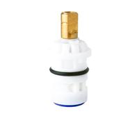 IWEBQSAP faucet cartridge replacement Spare Valves Tap Cartridges 25/30/35/40mm Ceramic Disc Cartridge Valve for Single Handle Monobloc Bathroom Or Kitchen Mixer Taps M-Hot (Color : K 40mm(L Cold)