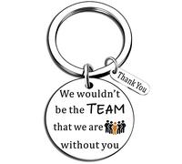 Iweca Employee Appreciation Gifts Thank You Gift Appreciation Jewelry May You be Proud of the Work You Do Keychain Thank You Keychain for Men Boss, Silver, S, Charm