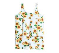 IWEMEK Kids Swimming Float Jacket Swimming Costume for Baby Boys Girls One Piece Bathing Suit Training Bag Buoyancy Aid Swimwear Vest with Adjustable Cotton Stick Children Sunflower 12-18 Months