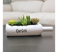 IWENZHKPA Artificial Flowers Faux Succulent Bonsai Cactus Plant Pot Flower Container Artificial Simulation Plants With Pots Home Decor Fake Decoration(A)