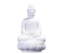IWENZHKPA Buddha Statue 14.5 Inch Buddha Statue Sitting Decoration Sculpture Meditating Peace Harmony For Home Decor Ornaments(C)