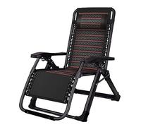 IWENZHKPA Lounge Chair Loungers Folding Reclining Chairs Relax Adjustable Lounger Deck High-Back Chair Garden Beach Outdoor Holiday Relaxation(B)