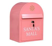 IWENZHKPA Mailbox Modern Postbox Delivery Letterbox For All Small Packages Magazines Post Mail Letter Decorative(Pink 1)