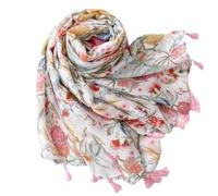 IWENZHKPA Scarf Wrap Tassel Scarf Travel Shawl For Women Take Photo All Season Sun Protection Women's Scarves