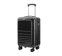 IWENZHKPA Suitcase Cabin Luggage Side Opening Cover Front Trolley Case Hardside Universal Wheel Luggage Wheels Carry(B,24in)