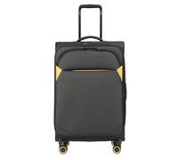 IWENZHKPA Suitcase Expandable Suitcases Large Capacity Luggage Waterproof TSA Combination Lock Luggage Wheels Carry(Black,20 inch)