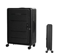 IWENZHKPA Suitcase Foldable Suitcases Adjustable Trolley Carry On Luggage Front Open Portable Suitcase Luggage Wheels Carry(B,20 inch)