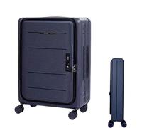 IWENZHKPA Suitcase Foldable Suitcases Adjustable Trolley Carry On Luggage Front Open Portable Suitcase Luggage Wheels Carry(A,20 inch)