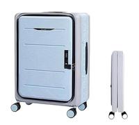 IWENZHKPA Suitcase Foldable Suitcases Adjustable Trolley Carry On Luggage Front Open Portable Suitcase Luggage Wheels Carry(F,20 inch)