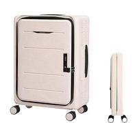 IWENZHKPA Suitcase Foldable Suitcases Adjustable Trolley Carry On Luggage Front Open Portable Suitcase Luggage Wheels Carry(C,20 inch)