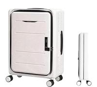 IWENZHKPA Suitcase Foldable Suitcases Adjustable Trolley Carry On Luggage Front Open Portable Suitcase Luggage Wheels Carry(H,20 inch)