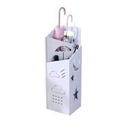IWENZHKPA Umbrella Storage Umbrella Stand Umbrella Racks Entrance Home Office Decoration Waterproof WPC With Storage Tray Umbrella Holder Umbrella Holder Hallway(D)
