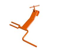 Iweshal Winch Belt Winder Cargo Tie Downs Belt Winder for Trailers, Trucks, Vans, Warehouses, Rollable up to 4" Wide Winch Straps, Orange, 1 Pack
