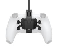 IWGAME Paddles Attachment for PS-5 Controller, 4 Programmable Back Buttons with Remap/Turbo/Controller Key Swap Functions, Wired Plug & Play, Compatible with PS-5/PC/Mac Platforms (Black, 7.2FT USB