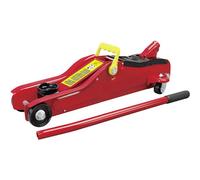 IWH Floor Jack 2T 85-330mm Hydraulic Robust & Metal Wheels 120075