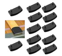iwiio 12Pcs Bed Slat Holders, Bed Slat Caps, Side and Center Bed Slats Holders Replacement for Single, Bed Slats Cover for Holding Securing Wooden, Double and King Size, A04220230327JT12YXUKfba