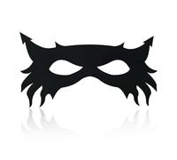 iwiio Bat Mask Halloween Eye Mask Black Batwoman Mask Halloween Masks Adults Women Men Half Face Mask for Halloween Costume Cosplay Raves Party