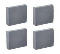 iwiio Kneaded Eraser - 4Pcs Gray Artist Eraser, Kneadable Erasers, Putty Rubber for Artists Drawing Sketches Kids School Office