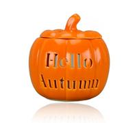 iwiio Pumpkin Wax Melt Burners, Pumpkin Wax Burner, Pumpkin Decor, Essential Fragrance Oil and Wax Melter, Hello Autumn Decor for Home, Office, Bedroom