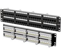 iwillink 10Gbps Cat6A Patch Panel 48 Port, RJ45 UTP, 2U