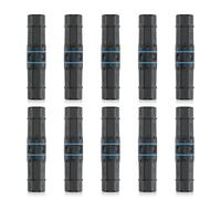 iwillink Cat6 Waterproof RJ45 Coupler Outdoor Ethernet Coupler 10 Pack | 10Gbps Shielded Waterproof Ethernet Coupler, IP68 Ethernet Outdoor LAN Cable Connector for Cat5e/Cat6 Ethernet Cable
