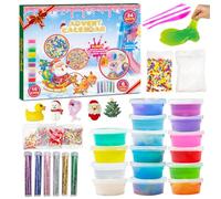 iWinvi Advent Calendar 2025 Slime Galaxy Making Kit for Kids Teens Adults, 24 Days Countdown Christmas Advent Calendar, Xmas Surprisesed Holiday Party Gifts for Boys Girls