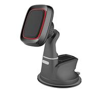 IWIO Magnetic Windscreen/Dashboard Car Universal Mobile Cradle Phone Holder compatible with Doro 5516 - BLACK