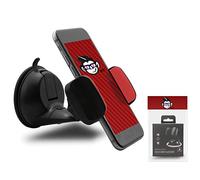 IWIO Sticky Gel Suction Pad Adjustable Grip Mobile Phone Holder Mount compatible with Motorola Moto G9 Plus 2020 - BLACK