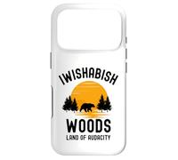 Iwishabish Woods Land of Audacity funny sassy humor pun Case for iPhone 17 Pro