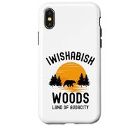 Iwishabish Woods Land of Audacity funny sassy humor pun Case for iPhone X/XS