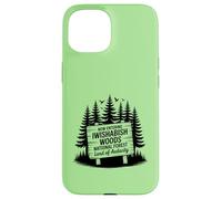 Iwishabish Woods National Forest Land of Audacity Nature Case for iPhone 15