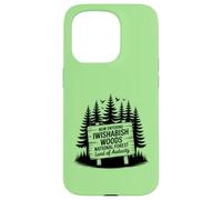 Iwishabish Woods National Forest Land of Audacity Nature Case for iPhone 15 Pro