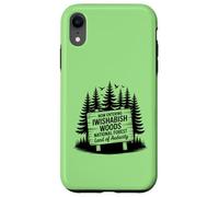 Iwishabish Woods National Forest Land of Audacity Nature Case for iPhone XR