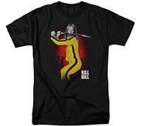 iwmnggnmwi Kill Bill Men's Surrounded T-Shirt Black (Large)