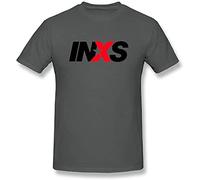 iwmnggnmwi Men's Classic INXS T-Shirts Asphalt (XX-Large)