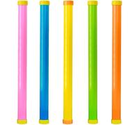 iwobi 5 Pcs Noise Stick,Sound Tubes Toys,Plastic Horn Toy,Groan Tube Noise Makers,Party Favors For Parent-Child Games,5 Colors