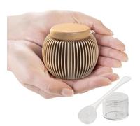 iwoohome Small Urns For Human Ashes, Mini Aluminum Alloy Urns For Human Ashes or Pet, Metal Ashes Keepsake, Keepsake Urns for Cremation Ashes, Human & Pet Urns (Spherical style)