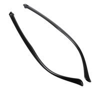 IWOWHERO 1 Pair Black Clip-on Replacement Eyeglasses Arms No-screw Installation Sunglasses Frame Temples Eyewear Repair Parts for Lightweight Glasses