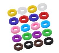 IWOWHERO 100 Pairs Silicone Glasses Ear Protectors Slip Temple Grips for Eyewear Durable Flexible Retainers in Colors Comfortable Lightweight Spectacle Frame Grips for Sunglasses and