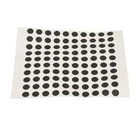 IWOWHERO 100Pcs Black Pet Light Blocking Stickers for Smart Glasses, 5Mm Round Self-Adhesive Privacy Covers, Full Blackout Anti-Glare Film for Night Light and Travel Use
