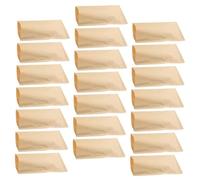 IWOWHERO 100pcs Brown Kraft Paper Seed Bags Food-grade Garden Storage Pouches for Corn Rice Sorghum Sunflower Crops with Wear-resistant Reusable Writable Material