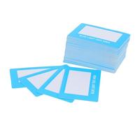 IWOWHERO 100pcs Glasses Light Detection Tester Card Essential Accurate Lens Light Detection Testing Accessory for Family Office Environments