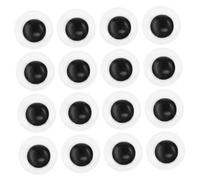IWOWHERO 100pcs Self Adhesive Plastic Googly Eyes for Handmade Stuffed Animals and Crochet Movable Eyeballs for DIY Puppet Making Durable Craft Eyes with Quick Application