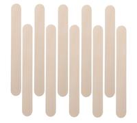 IWOWHERO 100pcs Specific Tongue Depressors Popsicle Stick Shape Medical Wooden Applicators for Pediatric Care Paper-packaged Sustainable Design