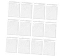 IWOWHERO 100pcs White Organza Drawstring Bags Small Jewelry Storage Pouches Wedding Party Favor Candy Bags Lightweight Portable Packaging